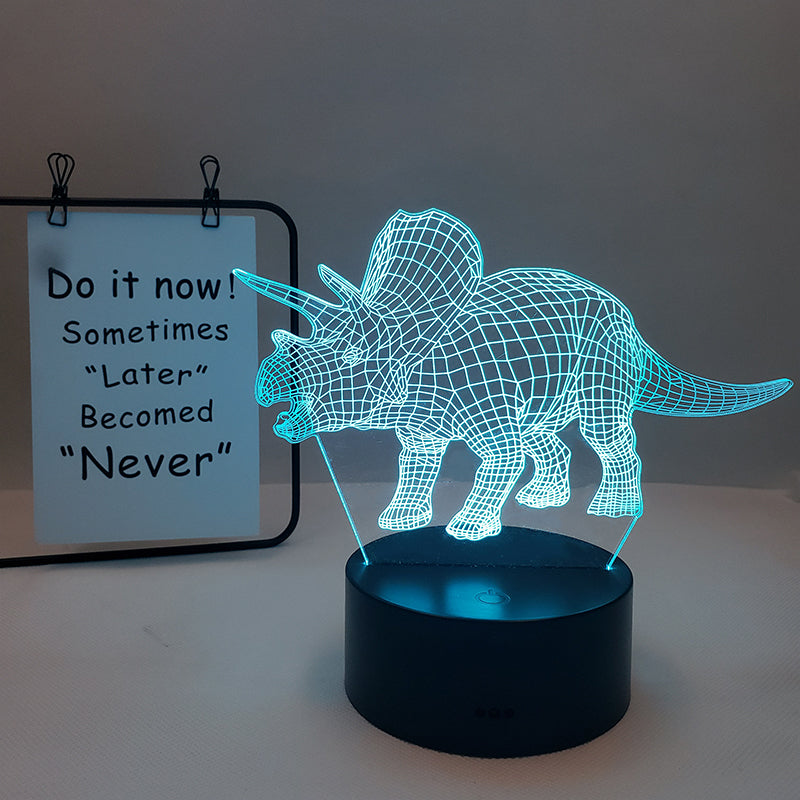 Night lamp remote control desk lamp toy gift lamp - One Red Hill