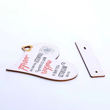 Mother's Day Wooden Ornament Mother You - One Red Hill