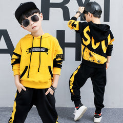 Boy's hooded sports suit - One Red Hill
