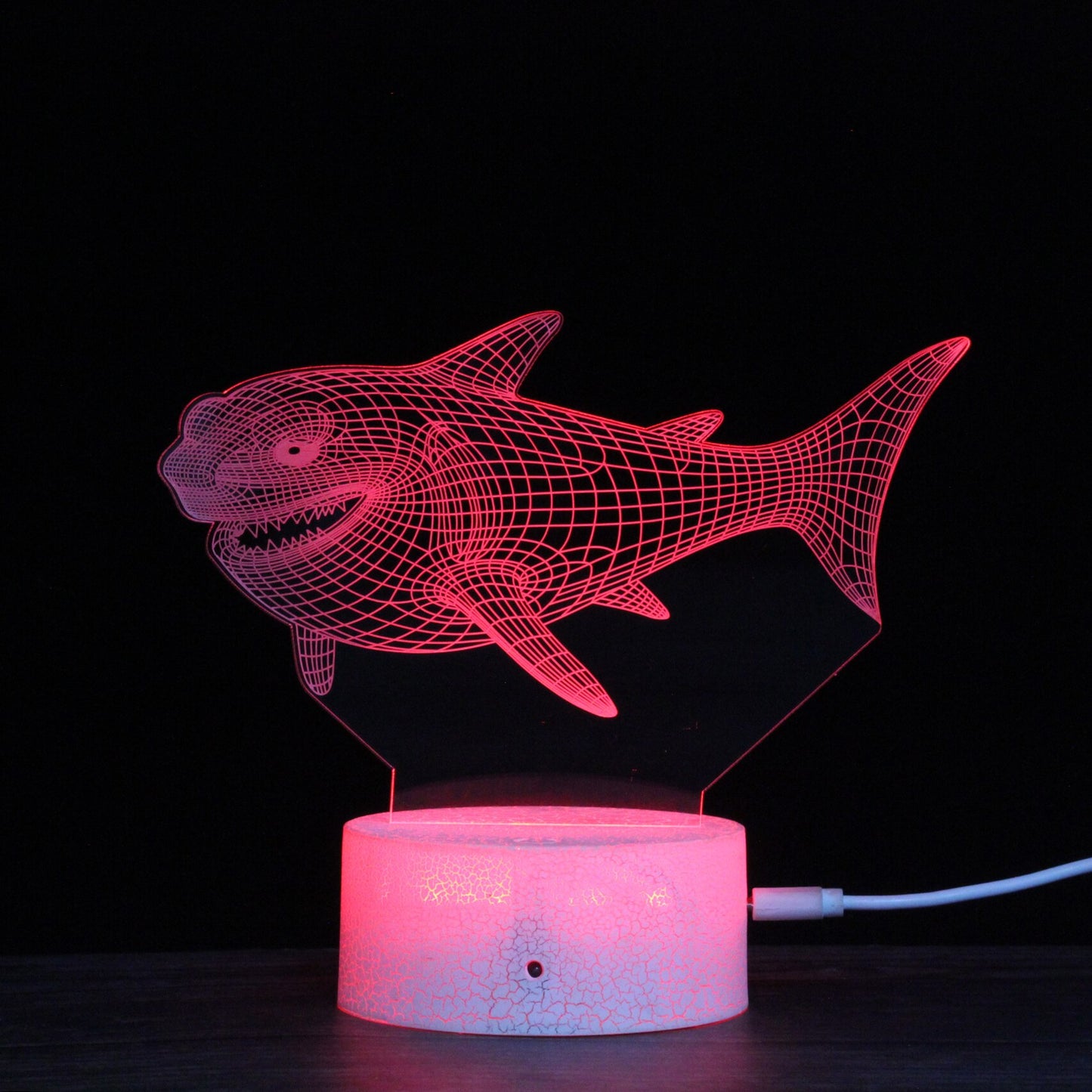 LED colorful touch remote control night light - One Red Hill