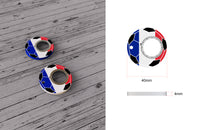 Creative Football World Cup Fidget Spinner Toy Keychain Hand Spinner Toy Finger Spinner Keychain Bottle Opener Kids Toy