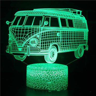 LED colorful touch remote control night light - One Red Hill