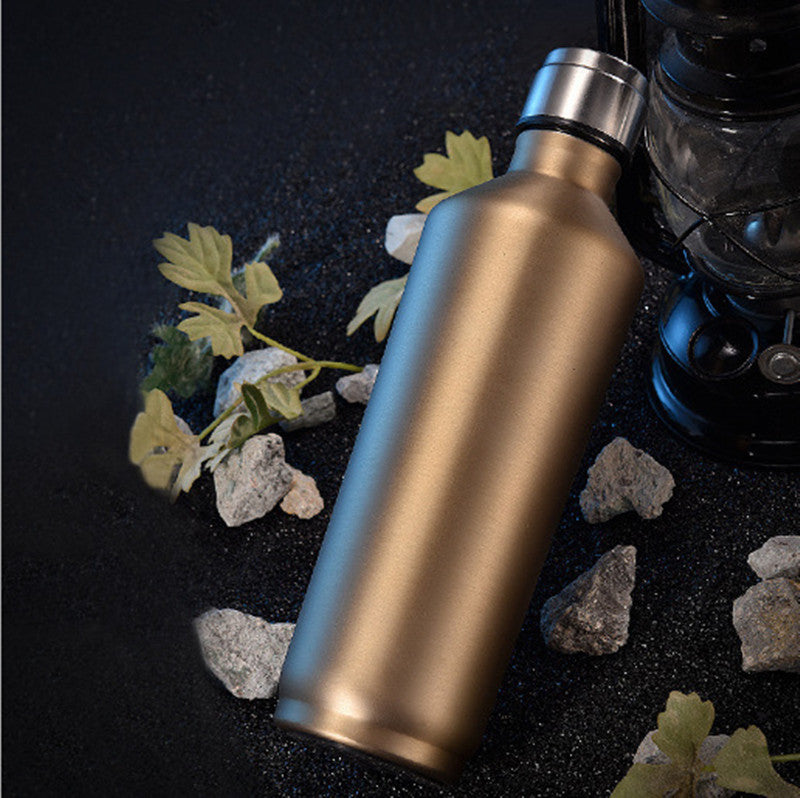 Portable 304 stainless steel vacuum flask - One Red Hill