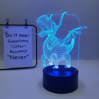Night lamp remote control desk lamp toy gift lamp - One Red Hill