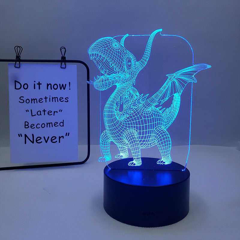 Night lamp remote control desk lamp toy gift lamp - One Red Hill