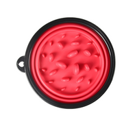 Outdoor Portable Pet Collapsible Slow Food Bowl - One Red Hill