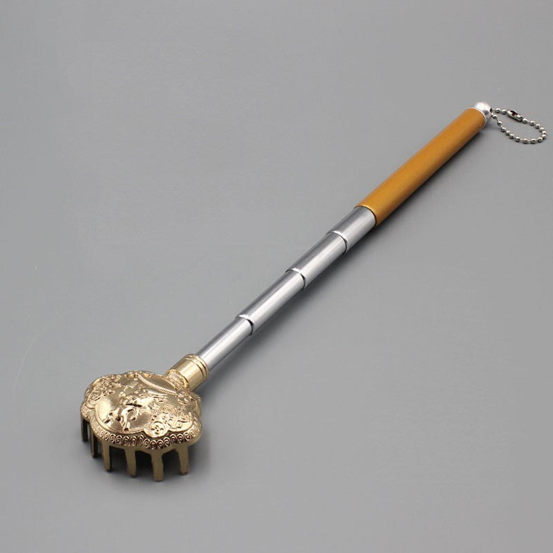 Don't ask for itching stainless steel telescopic scratcher
