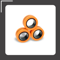 Magnetic finger rotating ring - One Red Hill