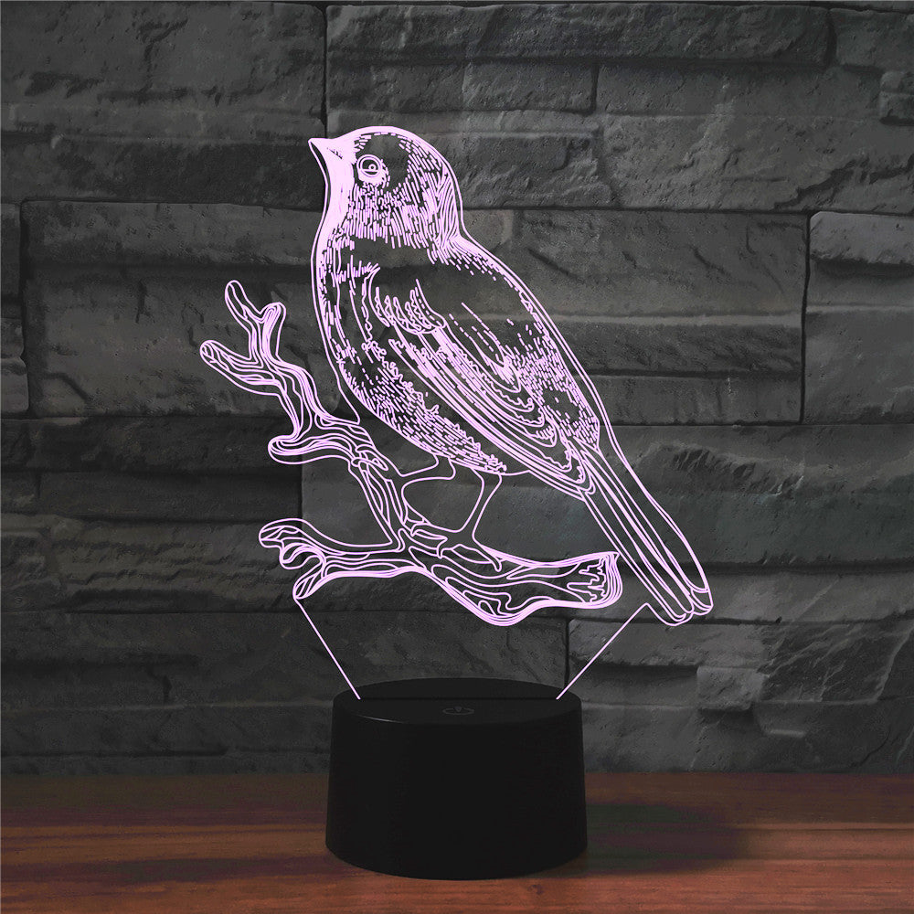 Colorful Touch Remote Control Charging LED Desk Lamp - One Red Hill