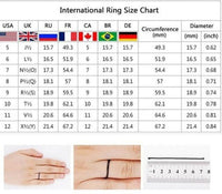 New set of rings wedding ring set men and women couple ring jewelry - One Red Hill