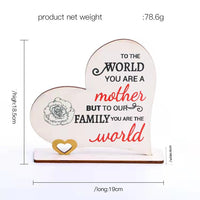 Mother's Day Wooden Ornament Mother You - One Red Hill