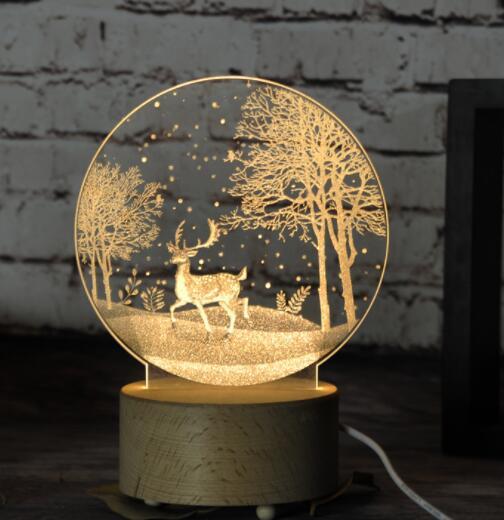 Cute Jellyfish Lamps Romantic LED Touch Children Lights Bedroom Decoration Valentines Day Gift Night Light - One Red Hill