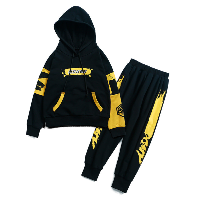 Boy's hooded sports suit - One Red Hill