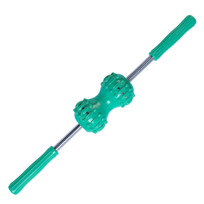 Multifunctional Magnet Massage Roller Back Shoulder Muscle Relief Spine Pinching Back Push Acupressure Massage Roller - One Red Hill