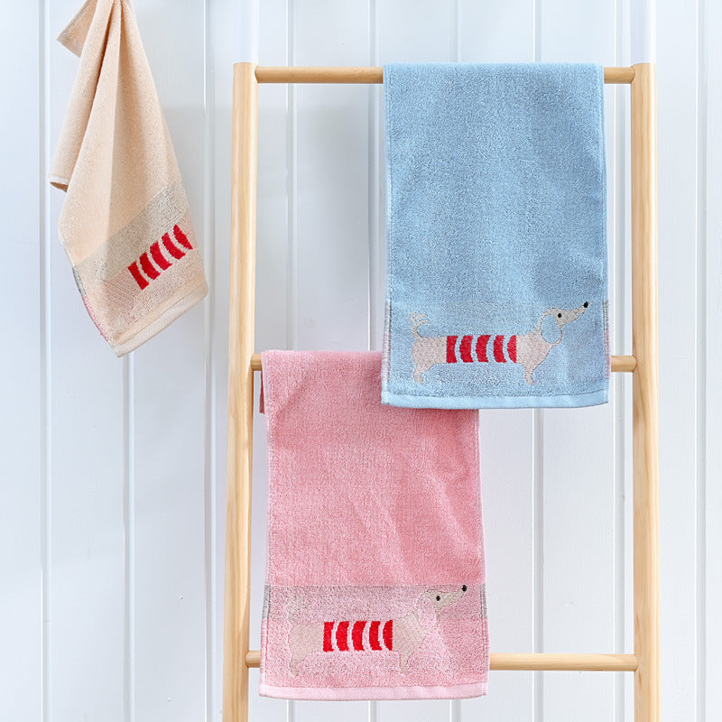 Children's Towel Soft Absorbent Baby Face Towel - One Red Hill