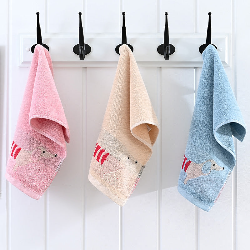 Children's Towel Soft Absorbent Baby Face Towel - One Red Hill