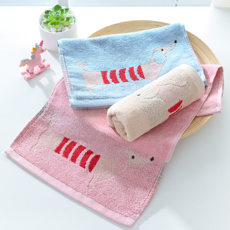Children's Towel Soft Absorbent Baby Face Towel - One Red Hill