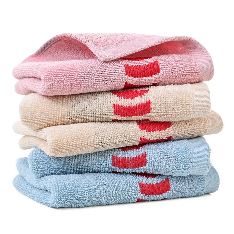 Children's Towel Soft Absorbent Baby Face Towel - One Red Hill