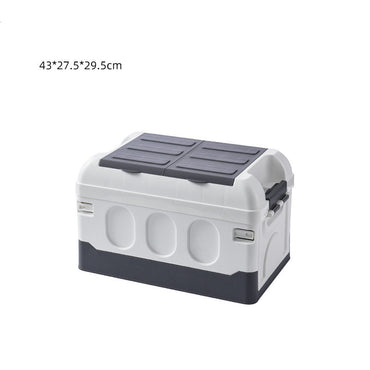 Car Storage Box Car Built-In Storage Box Back Folding Box - One Red Hill