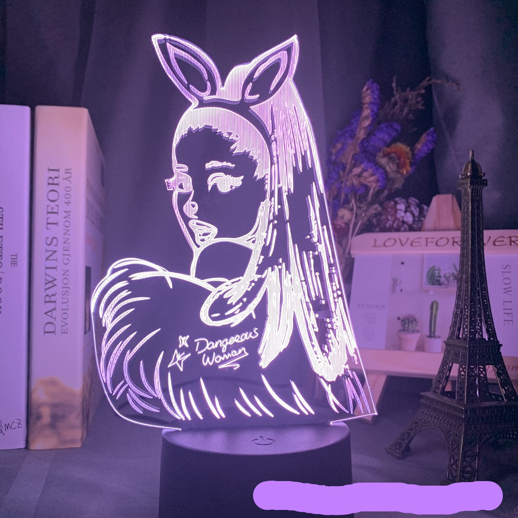 Touch Remote Control Led Desk Lamp For Bedroom Dormitory - One Red Hill