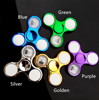 Luminous LED Light Fidget Spinner Hand Top Spinners Glow in Dark Light - One Red Hill