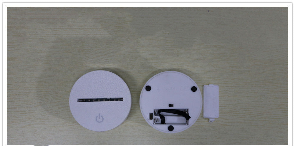 Touch Remote Control Decoration Gift Atmosphere Seven Color Night Light - One Red Hill