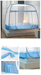 Mosquito Net Household Installation-Free Anti-Fall 1.8m Bed Yurt 1.2 Student Dormitory 1.5m Double Thickening Foldable