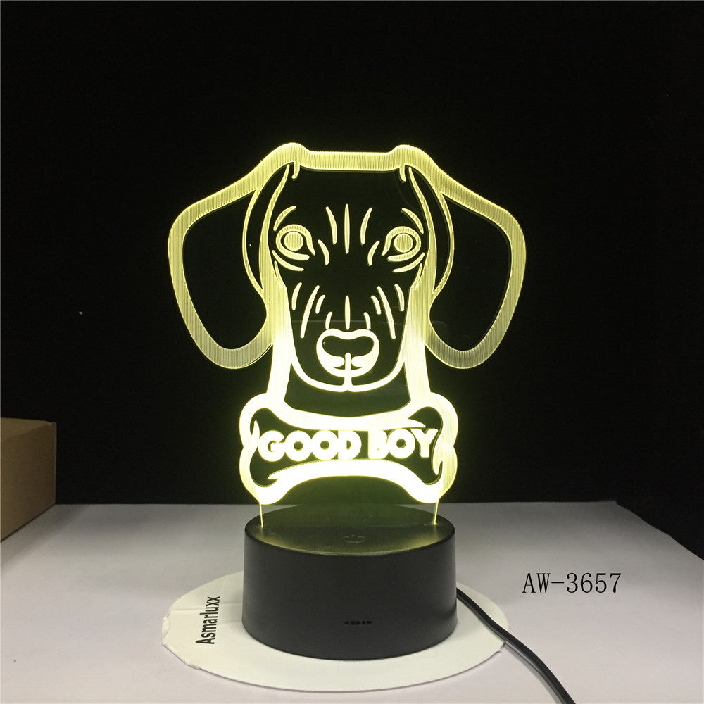 Colorful Gradient Remote Control Touch Led Gift Table Lamp - One Red Hill