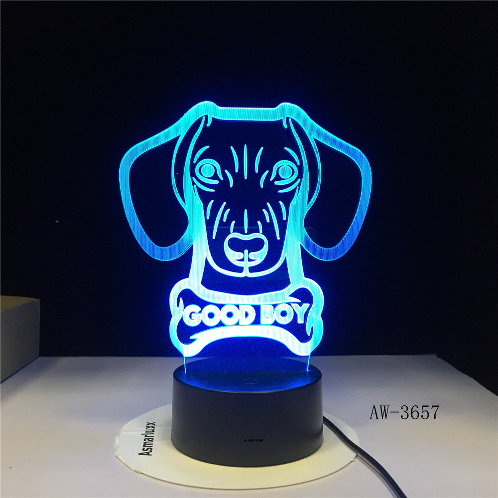 Colorful Gradient Remote Control Touch Led Gift Table Lamp - One Red Hill