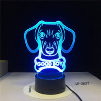 Colorful Gradient Remote Control Touch Led Gift Table Lamp - One Red Hill