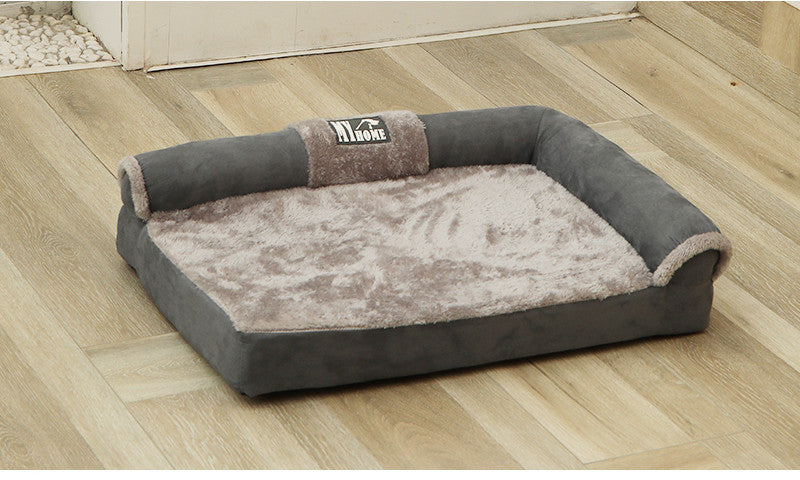 Dog Kennel Sofa Warm Dog Bed Mattress Removable And Washable Pet Bed - One Red Hill