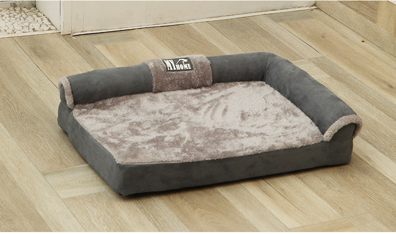 Dog Kennel Sofa Warm Dog Bed Mattress Removable And Washable Pet Bed - One Red Hill
