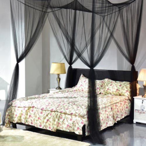Oversized Mosquito Nets With Four Sides And Square Doors Polyester Mosquito Nets With Four Doors Double Mosquito Nets, Three-door Mosquito Nets