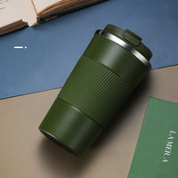 The New 304 Stainless Steel Vacuum Flask Creative Business Office Three-Generation Coffee Cup