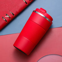 The New 304 Stainless Steel Vacuum Flask Creative Business Office Three-Generation Coffee Cup