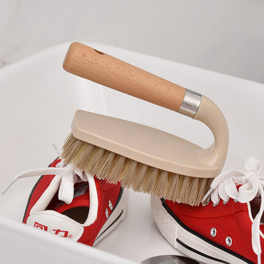Wooden Laundry Brush, Shoes, Multi-Purpose Cleaning Brush, Bathroom Floor Brush - One Red Hill