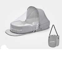 Baby Crib Multifunctional Folding Protection Mosquito Net Infant Camping Bed Travel Cot - One Red Hill