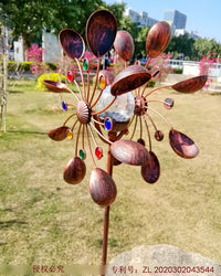 Garden Plug-In With Solar Glass Ball - One Red Hill