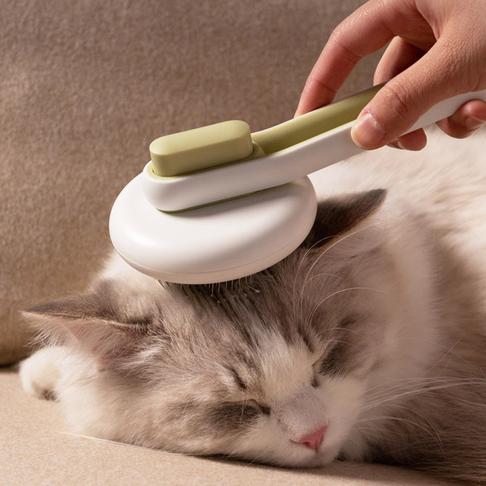 Pet Dog Hair Remover Cat Brush Grooming Tool Automatic Massage Comb   