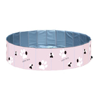 Dog Swimming Pool Spa Portable Indoor Outdoor Wash Bathing Tub Foldable - One Red Hill