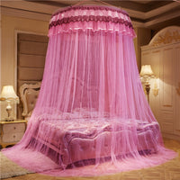 Dome Mosquito Net Princess Landing Lace Hanging Encryption Ceiling Mosquito Net