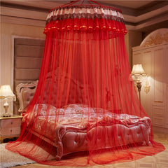 Dome Mosquito Net Princess Landing Lace Hanging Encryption Ceiling Mosquito Net