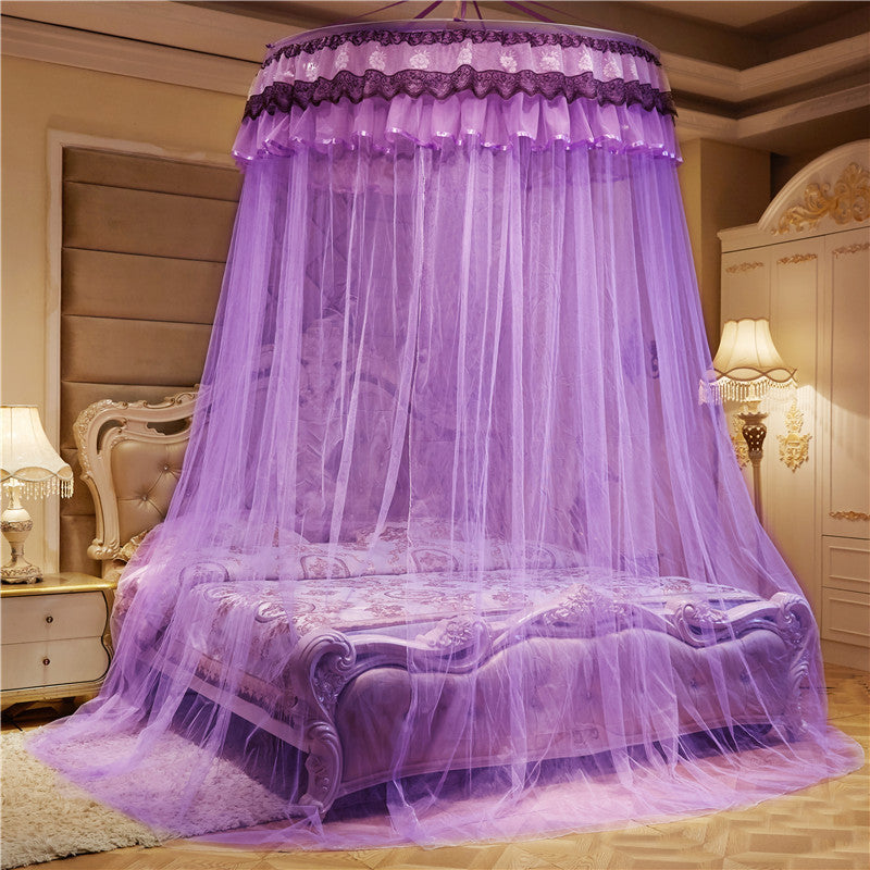 Dome Mosquito Net Princess Landing Lace Hanging Encryption Ceiling Mosquito Net