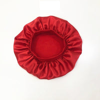 Satin  Sleep Oversized Day And Night Hat Salon Hat Hood