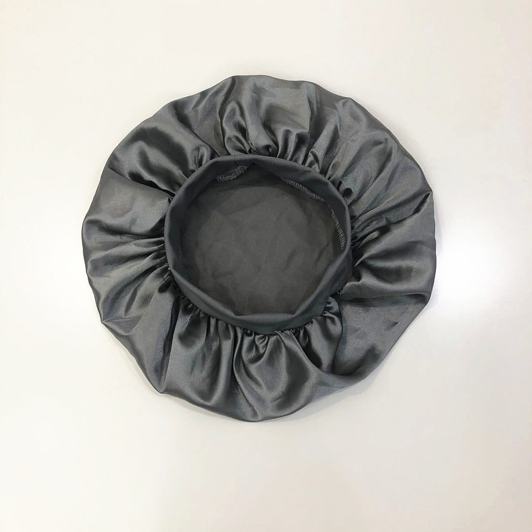 Satin  Sleep Oversized Day And Night Hat Salon Hat Hood