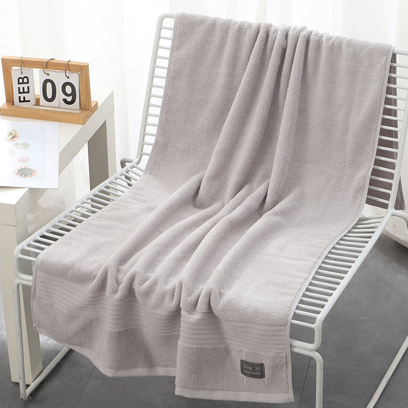 Pure Cotton 500g Bath Towel Thickened Soft Absorbent Hotel Beauty Salon Gift Large Towel Manufacturer Wholesale Custom Logo - One Red Hill