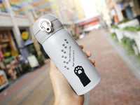 Stainless steel vacuum flask cat claw vacuum cup