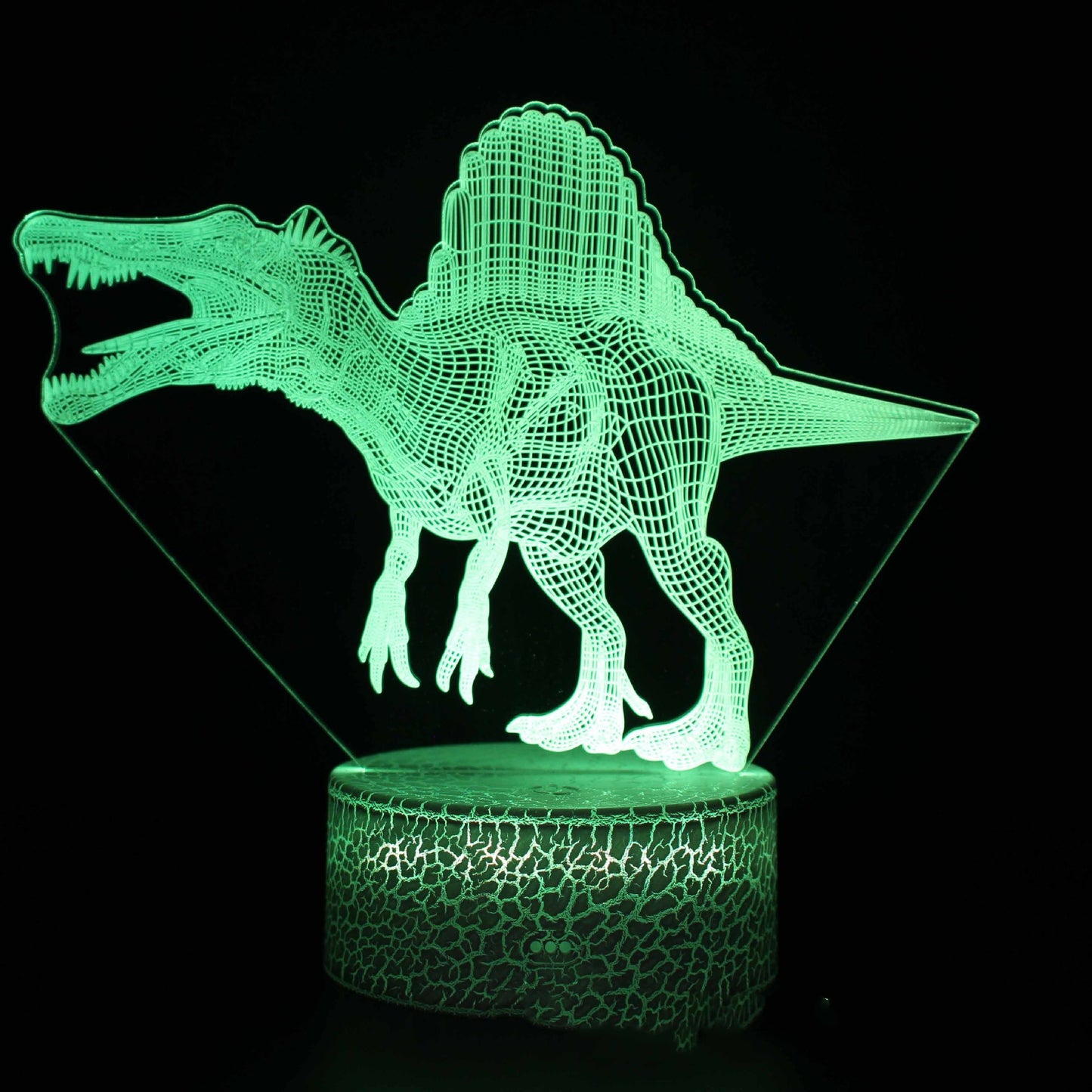 Dinosaur series colorful 3D table lamp LED touch remote control - One Red Hill