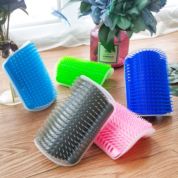 -Grooming Brush Pet Wall Rubbing Device