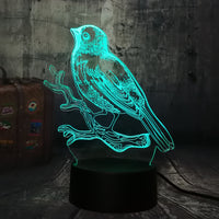 Colorful Touch Remote Control Charging LED Desk Lamp - One Red Hill